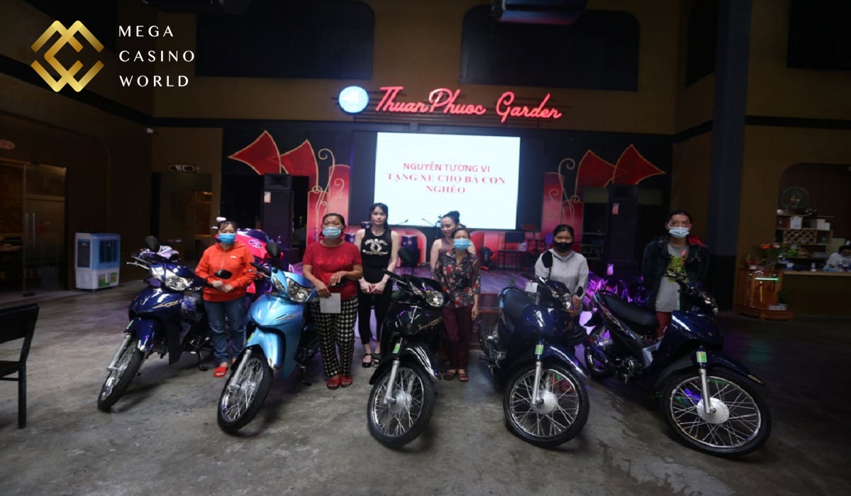 CasinoMCW tặng 5 chiếc xe máy tại Bình Phước