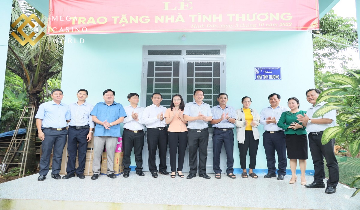 CasinoMCW xây 5 căn nhà tình thương tại tỉnh Bạc Liêu