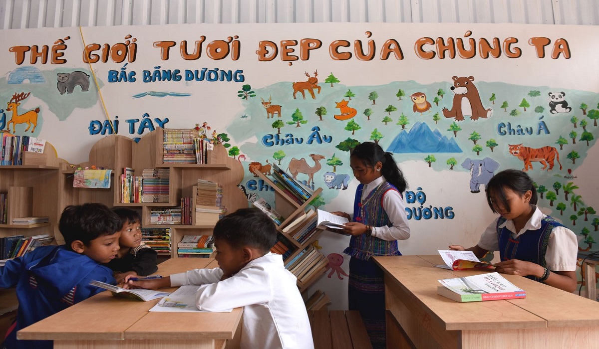 CasinoMCW xây thư viện cho trẻ em vùng cao Sơn La